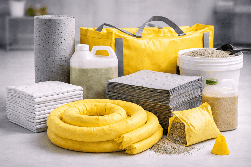 Absorbents and Spill Control illustration